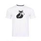 Polera Cotton Fox Big Logo Tilki - Blanca logo Negro