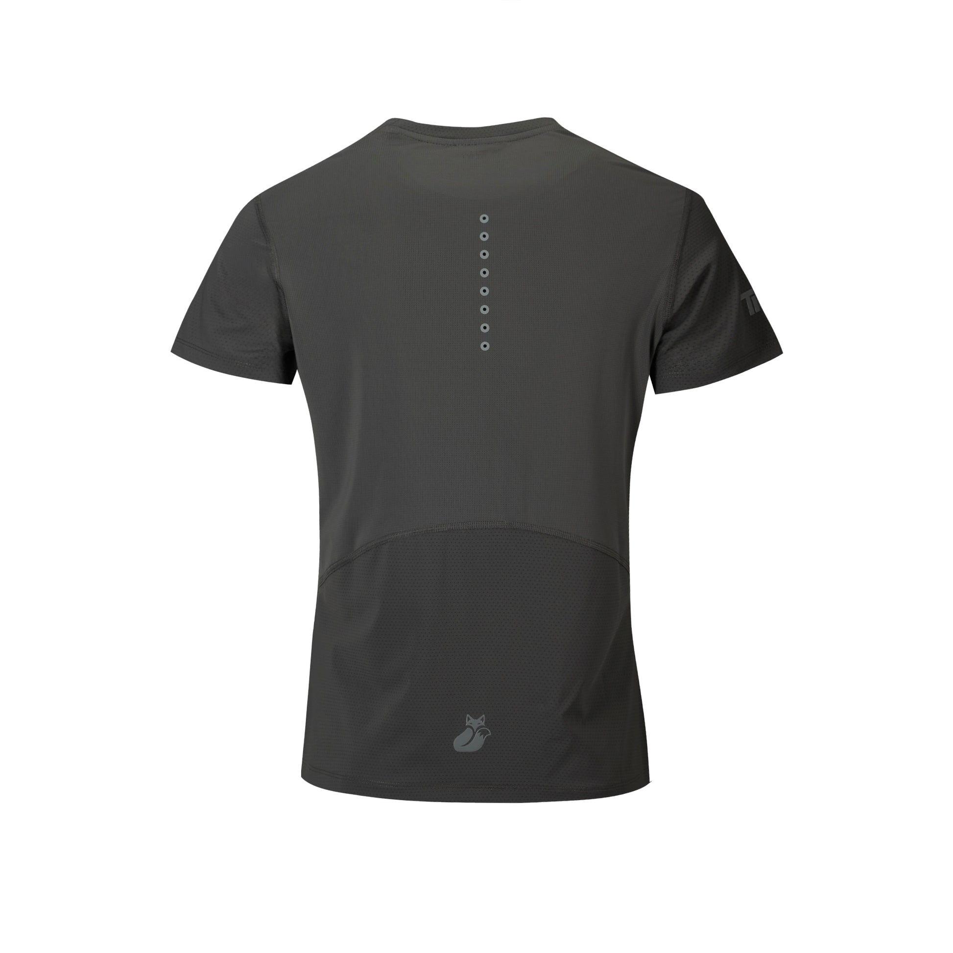 Polera Mix/Mesh Pro Mujer Tilki Lehinde Gris