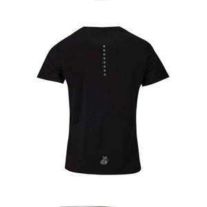 Polera Mix/Mesh Pro Mujer Tilki Lehinde Negro/Gris