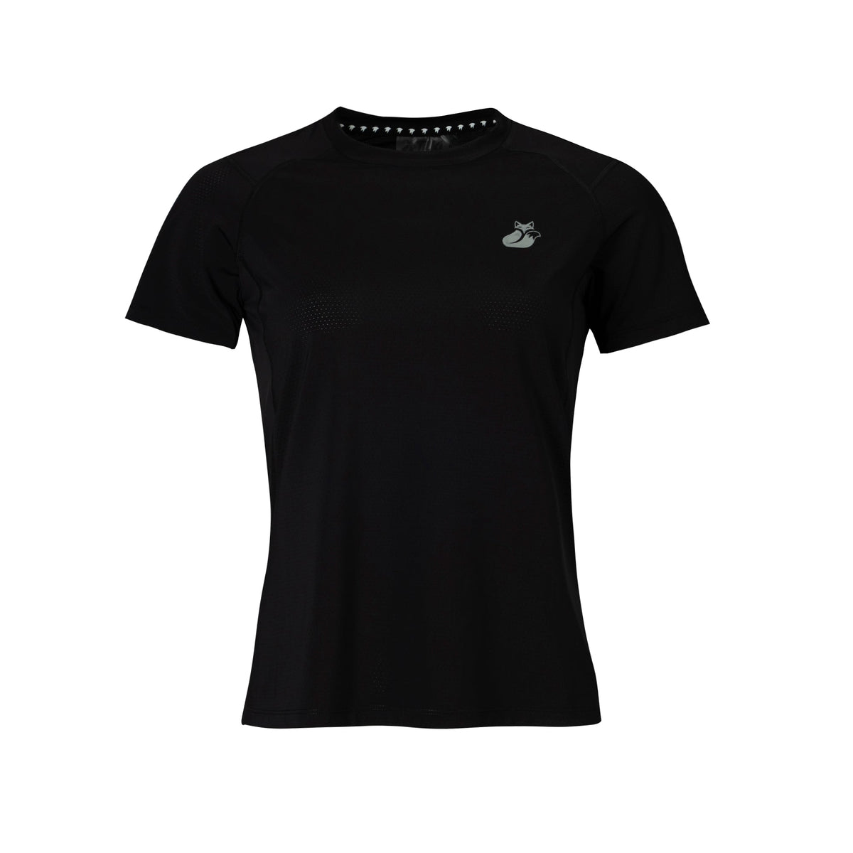 Polera Mix/Mesh Pro Mujer Tilki Lehinde Negro/Gris