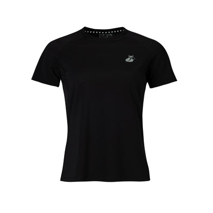 Polera Mix/Mesh Pro Mujer Tilki Lehinde Negro/Gris