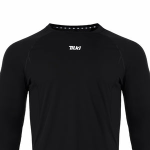 Polera Manga Larga Poly Tilki Lehinde - Negro