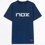 Polera Nox Azul Marino Logo Blanco - Sur SportsVestuario