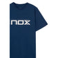 Polera Nox Azul Marino Logo Blanco - Sur SportsVestuario