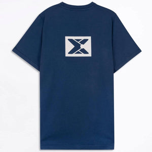 Polera Nox Azul Marino Logo Blanco - Sur SportsVestuario