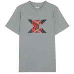 Polera Nox Basic Gris Logo Rojo - Sur SportsVestuario