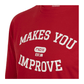Polera Nox Basic Roja Letras Blanca - Sur SportsPoleras