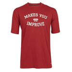 Polera Nox Basic Roja Letras Blanca - Sur SportsPoleras