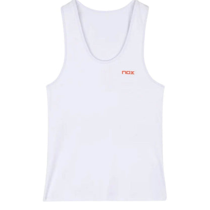 Polera Nox Mujer Tirantes Team Fit Blanca - Sur SportsVestuario