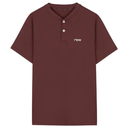 Polera Nox Polo Pro Rojo Café - Sur SportsVestuario