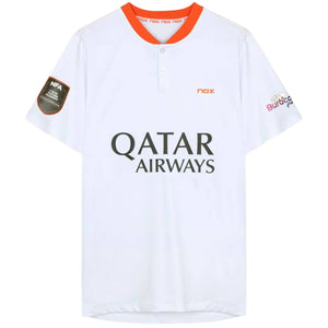 Polera Nox Polo Sponsor AT10 Blanca 2023 - Sur SportsVestuario