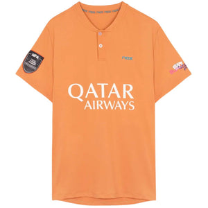 Polera Nox Polo Sponsor AT10 Mandarina 2023 - Sur SportsVestuario