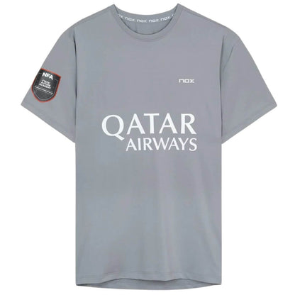Polera Nox Sponsor AT10 Gris 2023 - Sur SportsVestuario