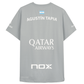 Polera Nox Sponsor AT10 Gris de Agustín Tapia 2025 - Sur SportsVestuario