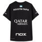 Polera Nox Sponsor AT10 Negra de Agustín Tapia 2025 - Sur SportsVestuario
