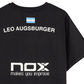 Polera Nox Sponsor LA10 Negra de Leo Augsburguer 2025 - Sur SportsVestuario