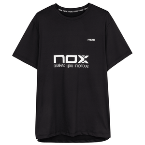 Polera Nox Sponsor LA10 Negra de Leo Augsburguer 2025 - Sur SportsVestuario