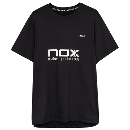 Polera Nox Sponsor LA10 Negra de Leo Augsburguer 2025 - Sur SportsVestuario