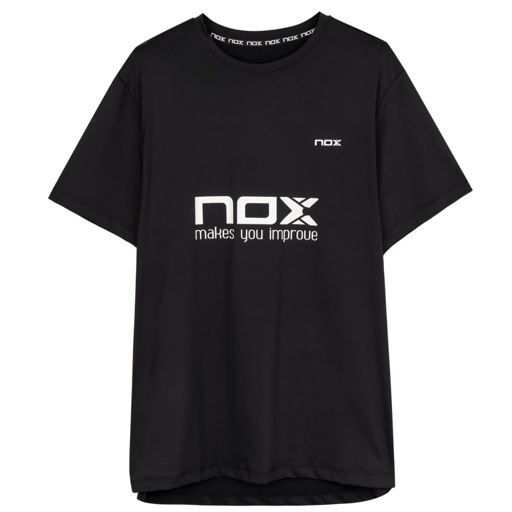 Polera Nox Sponsor TL10 Negra de Tino Libaak 2025