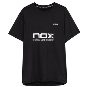 Polera Nox Sponsor TL10 Negra de Tino Libaak 2025 - Sur SportsVestuario