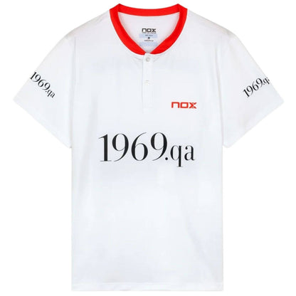 Polera Nox Sponsors AT10 Blanca - Sur SportsVestuario