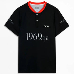 Polera Nox Sponsors AT10 Negra - Sur SportsVestuario