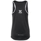 Polera Nox Tirantes Mujer Negro Logo Blanco - Sur SportsVestuario