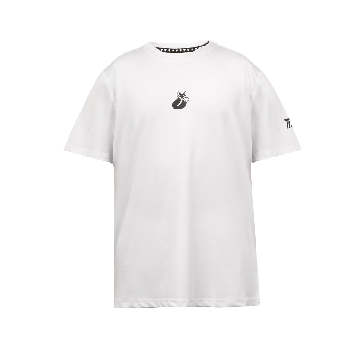 Polera Poly KIDS Tilki Temel - Blanca/Negra