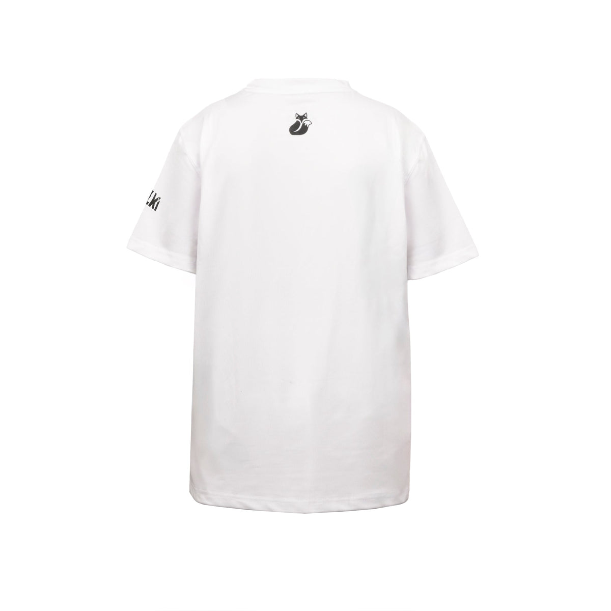 Polera Poly KIDS Tilki Temel - Blanca/Negra