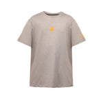 Polera Poly KIDS Tilki Temel - Gris/Naranja