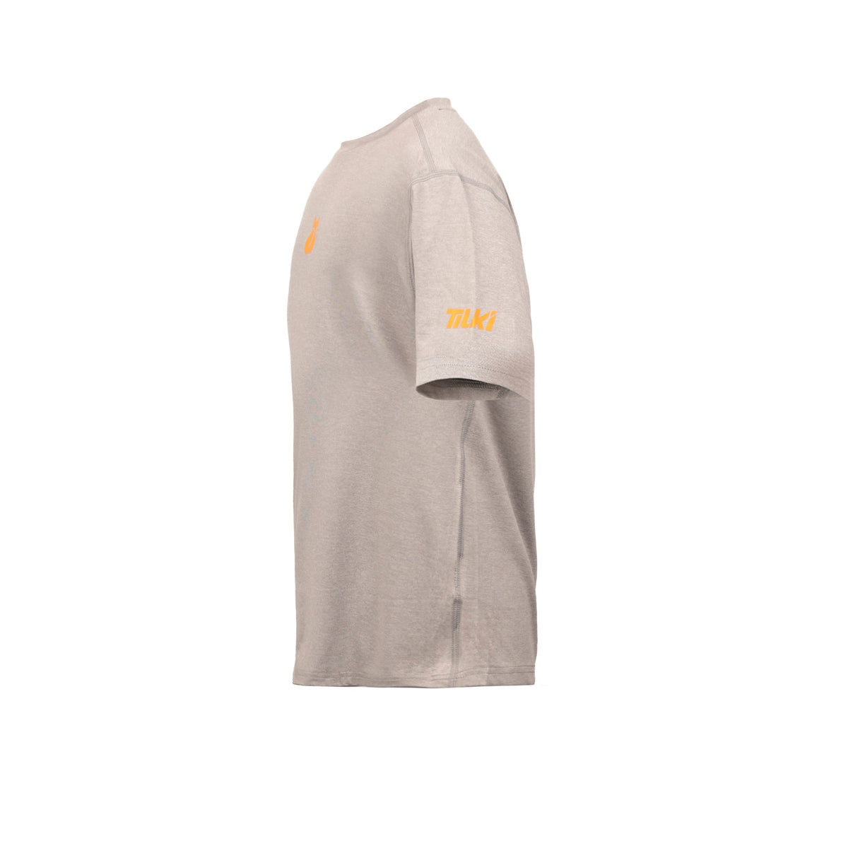Polera Poly KIDS Tilki Temel - Gris/Naranja