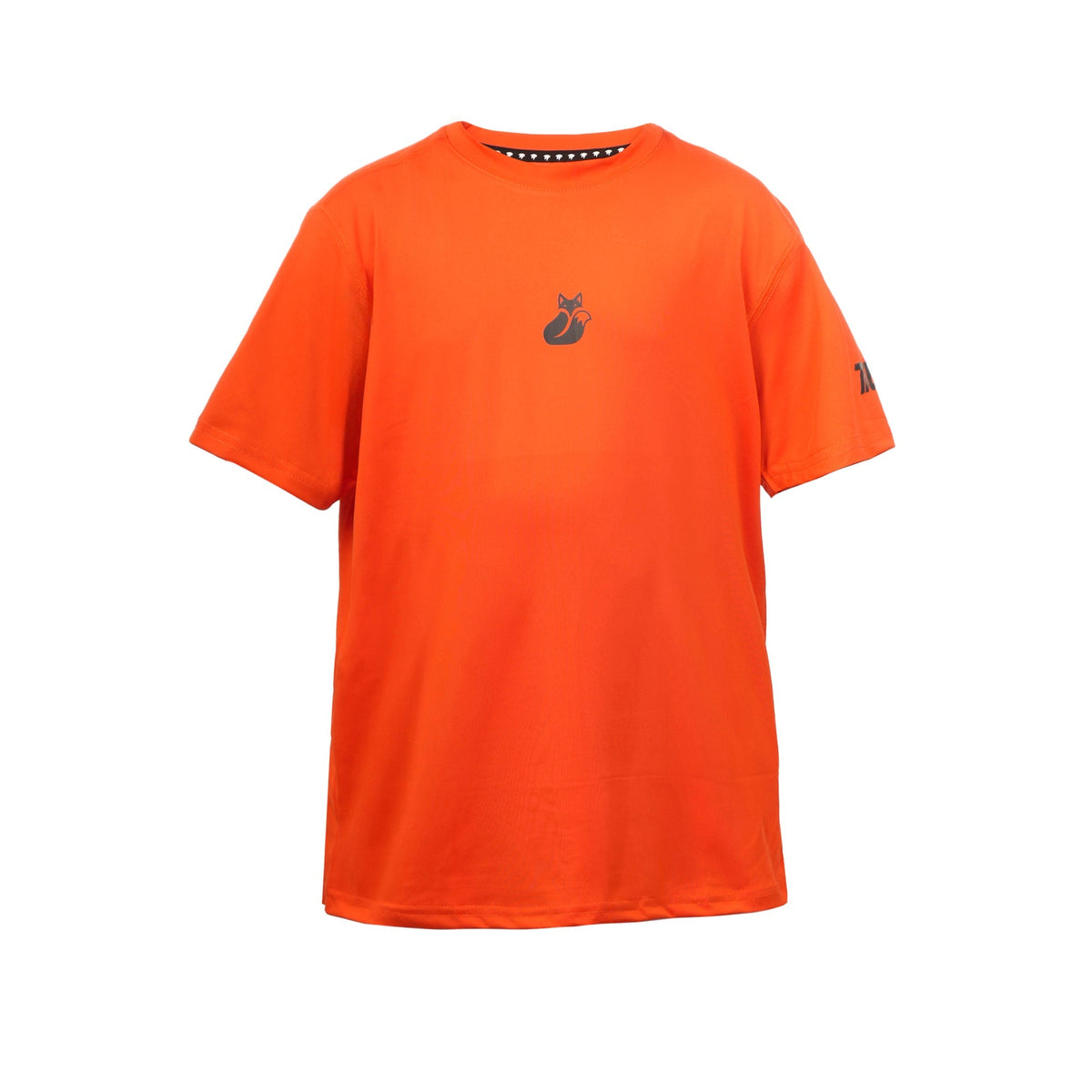 Polera Poly KIDS Tilki Temel - Naranja/Negra