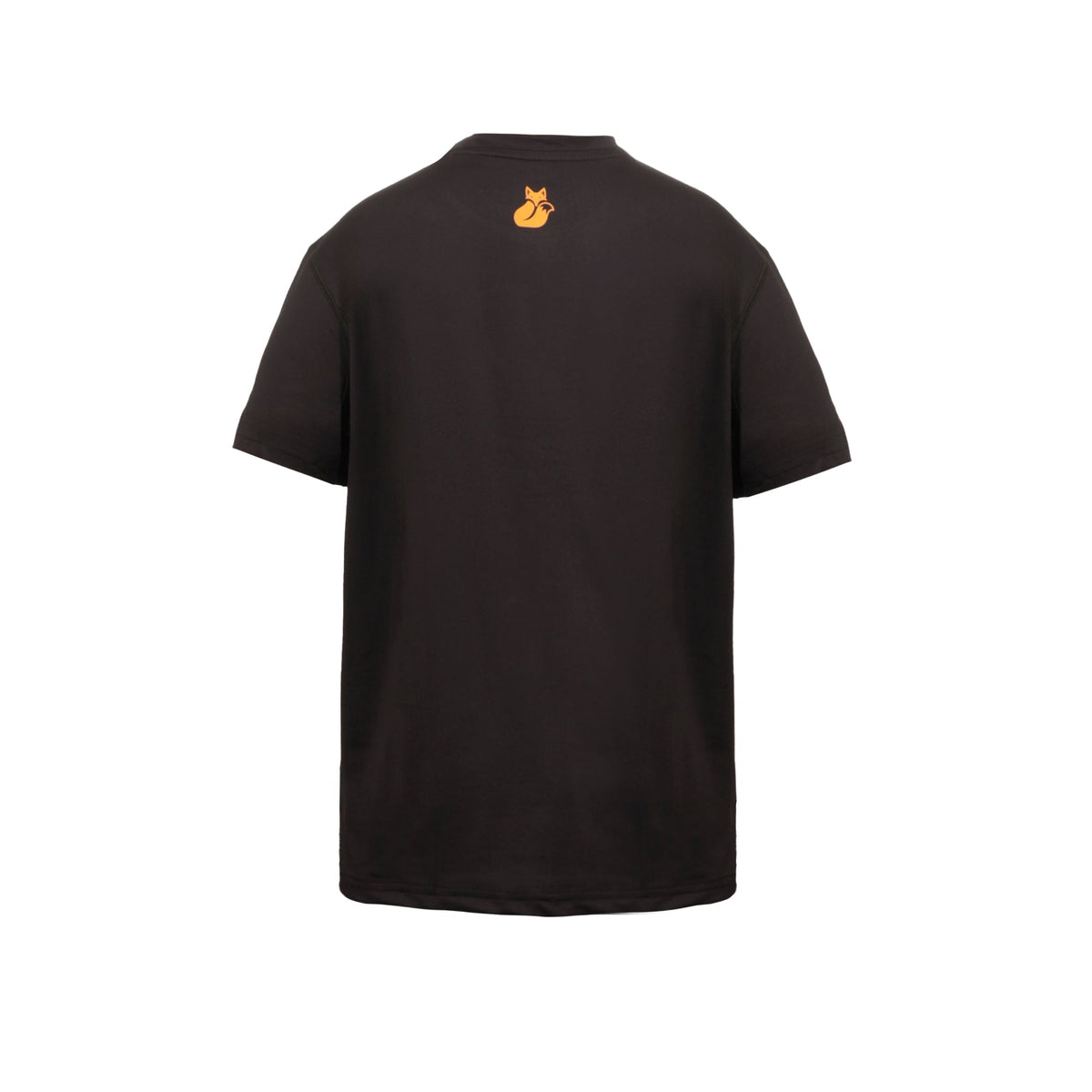 Polera Poly KIDS Tilki Temel - Negra/Naranja