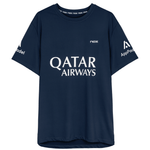 Polera Sponsor Nox AT10 Azul Marino de Agustín Tapia 2025 - Sur SportsVestuario