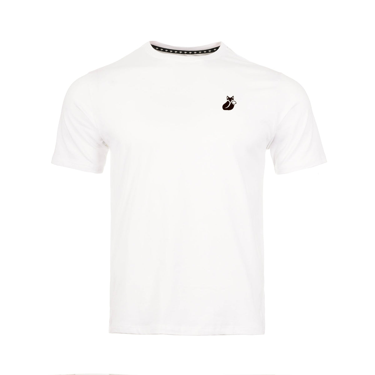 Polera Cotton Fox Tilki Lehinde - Blanco/Negro