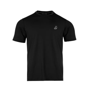 Polera Poly 2.0 Tilki Temel - Negro/Gris