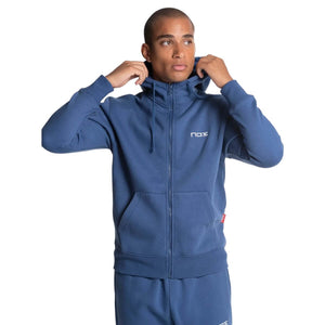 Poleron Nox Capucha Azul Marino - Sur SportsVestuario