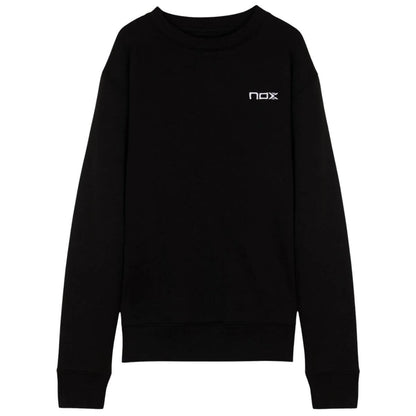 Poleron Nox Negro Logo Blanco - Sur SportsVestuario
