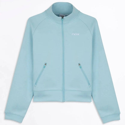 Poleron Nox Pro Mujer Azul Cielo - Sur SportsVestuario