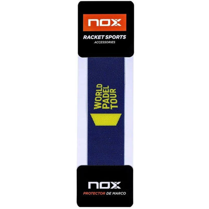 Protector Pala Nox WPT Azul Marino Logo Amarillo - Sur SportsAccesorios