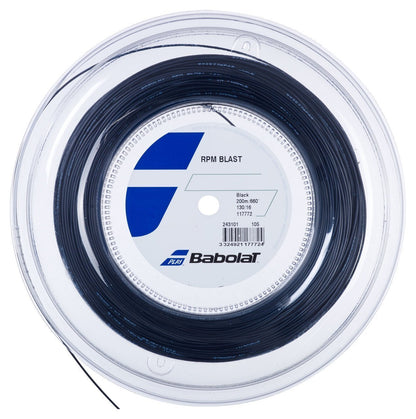 Rollo de Cuerda Babolat Rpm Blast Negro (200m) - Sur SportsAccesorios