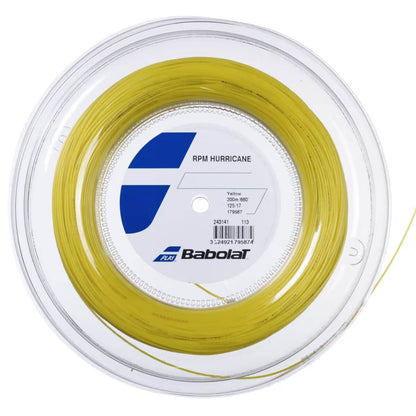 Rollo de Cuerda Babolat Rpm Hurricane Amarillo - Sur SportsAccesorios
