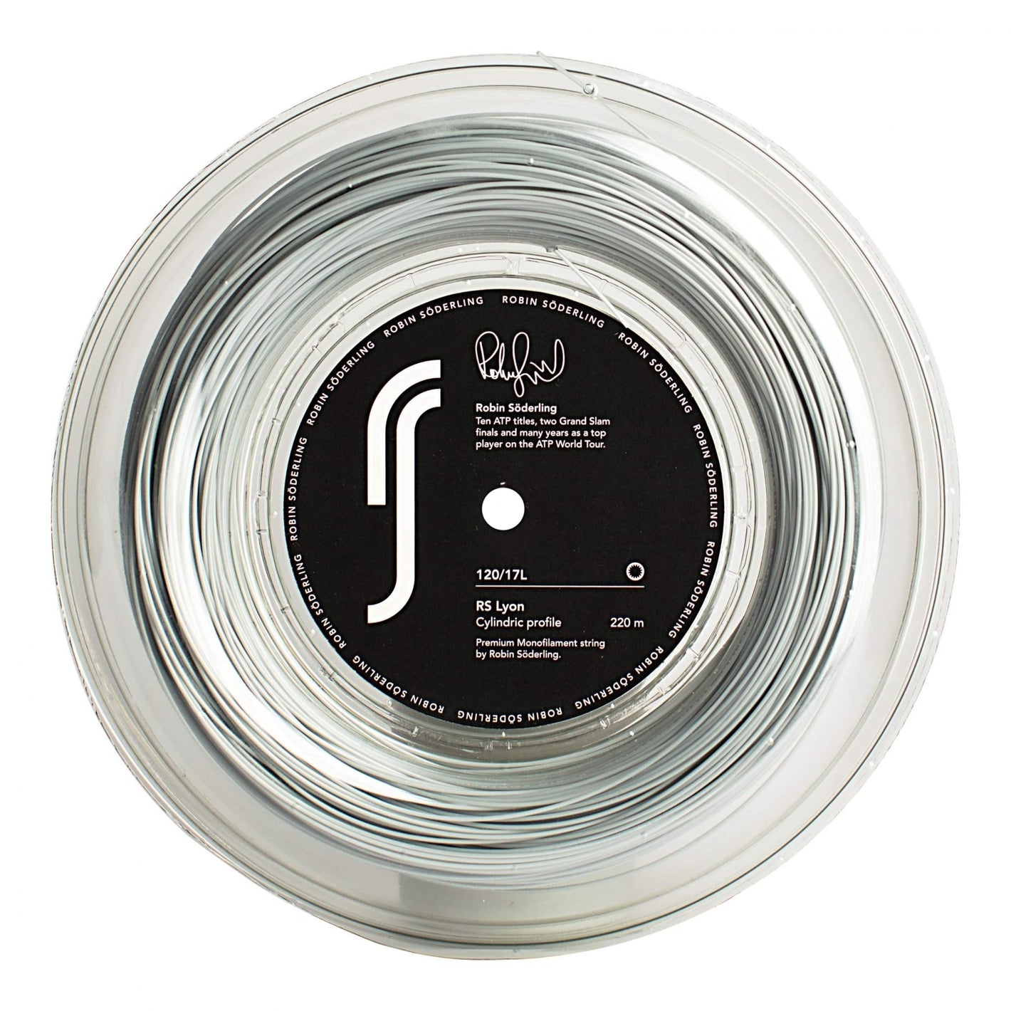 Rollo de Cuerda Robin Soderling Lyon Gris (220m) - Sur SportsAccesorios