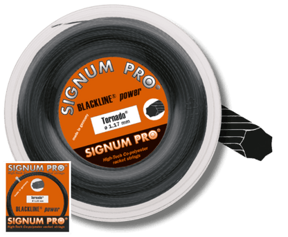 Rollo de Cuerda Signum Pro Tornado Negro (200m) - Sur SportsAccesorios
