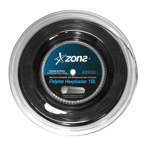 Rollo de Cuerda Zons Polymo Hexplosion Negro (200m) - Sur SportsAccesorios