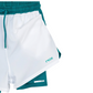 Short Nox Pro White Ivy Green