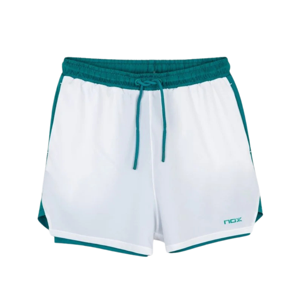 Short Nox Pro White Ivy Green
