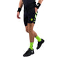 Short Hydrogen Camuflaje Técnico Negro Amarillo Fluor Hombre - Sur SportsVestuario
