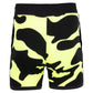 Short Hydrogen Camuflaje Técnico Negro Amarillo Fluor Hombre - Sur SportsVestuario