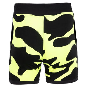 Short Hydrogen Camuflaje Técnico Negro Amarillo Fluor Hombre - Sur SportsVestuario